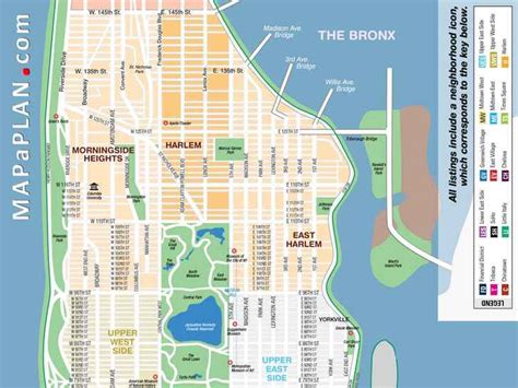 Maps Of New York Top Tourist Attractions Free Printable