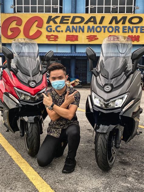 Wmoto Rt Cc Abs Keyless Muka Murah Elegan Cruisym Vts Jet