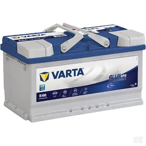 Akku 12V 75Ah 730A VARTA V E46 Blue Dynamic EFB 315x175x175mm