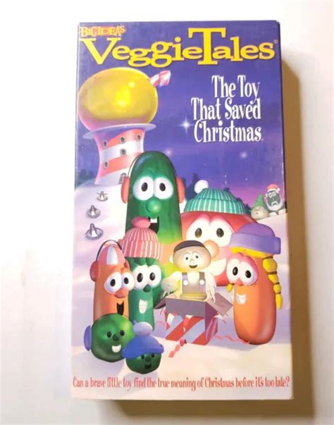 VEGGIE TALES VHS Tape The Toy That Saved Christmas EUR 16 94 PicClick FR