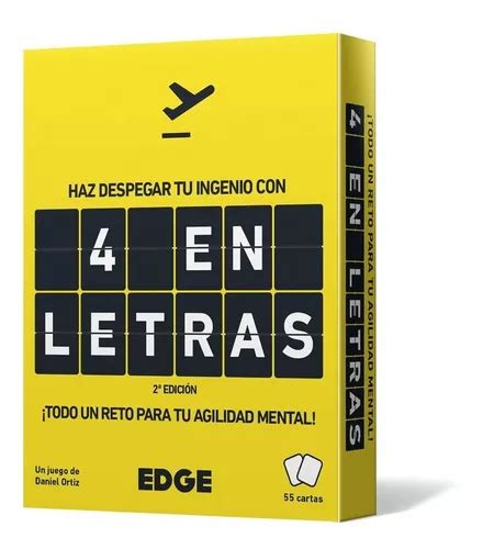 4 En Letras Edge Juego De Mesa Español Diverti Cuotas sin interés