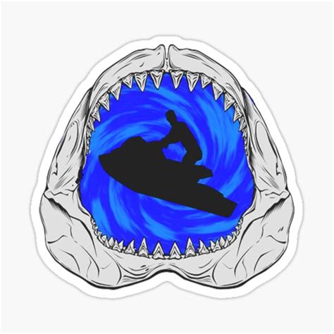 Shark Bait Sticker By Ninuno Redbubble