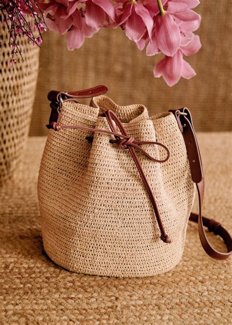 Farrow Bag Natural Raffia Raffia Sézane