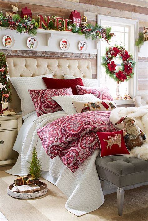 40 Cute And Creative Christmas Bedroom Decor To Try