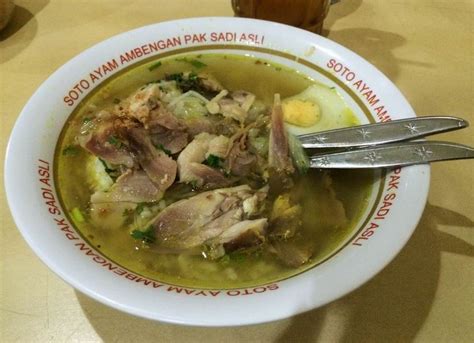 Soto Ayam Ambengan Pak Sadi Asli Di Surabaya