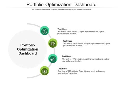 Portfolio Optimization Dashboard Ppt Powerpoint Presentation Show