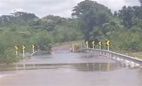 PRF volta a interditar ponte na BR 222 no Piauí após alagamento de