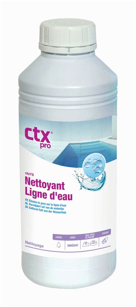 Produits Chimiques Pour Piscines CTX 75 Waterline Cleaner Nettoyants