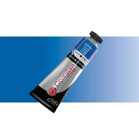 Daler Rowney Georgian Oil Ml Cobalt Blue The Deckle Edge