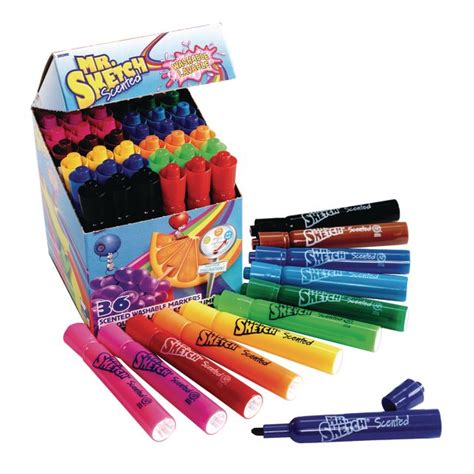 Mr Sketch® Washable Scented Markers Set Of 36