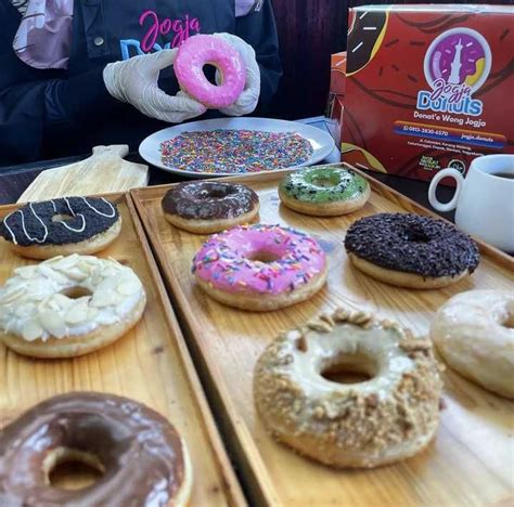 Donat Kekinian Di Jogja Lezat Dengan Beragam Topping