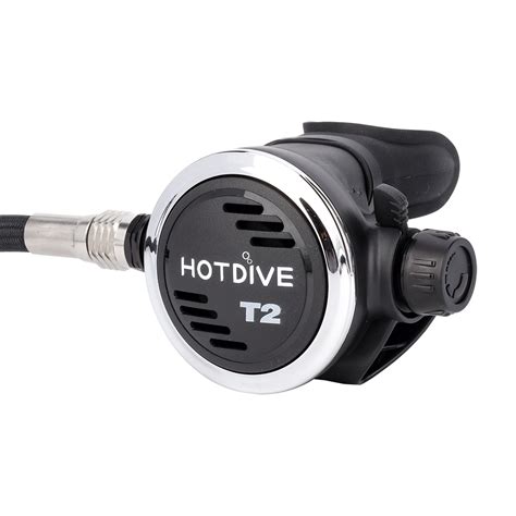 Hotdive T2 Scuba Diving Regulator Second Stage Silver Ring HOTDIVEScuba