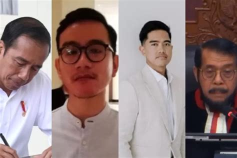 Diduga Terlibat Kolusi Dan Nepotisme Ketua MK Presiden Jokowi Gibran