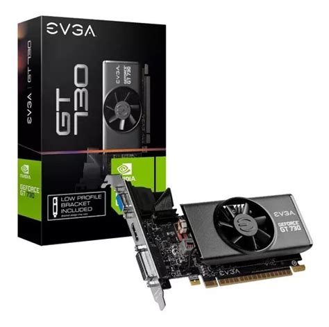 Placa De Video Evga Geforce Gt 730 2gb Gddr5 Vga Dvi Hdmi Mercadolibre