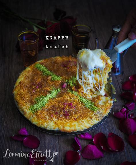 Cheesy Knafeh The Middle Eastern Dessert Recipe In 2022 Middle