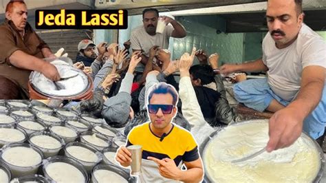 Famous Jeda Lassi Wala Sells Kg Lassi Daily People Fighting