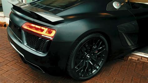 Audi R Black Matte Stealth Edition