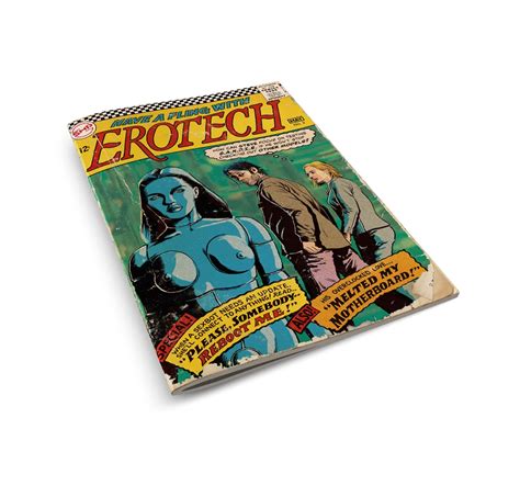 Erotech Retro Variant Cover Office Sex Robot Comic For Sale Shp Comics