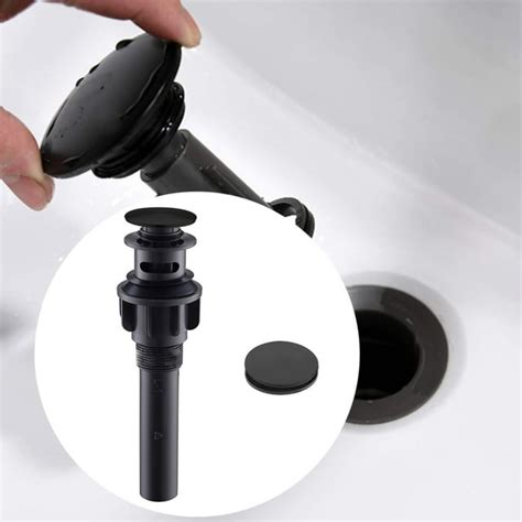 Xubond Kitchen Essentials Bathroom Drain With Overflow Stopper Up