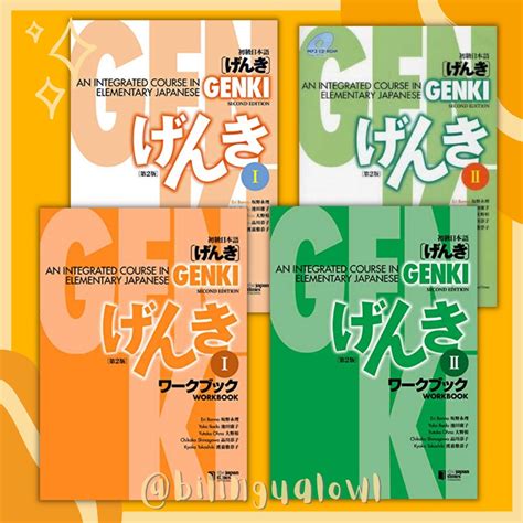 Genki I Ii Nd Edition An Integrated Course In Elementary Japanese