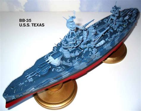 USS Texas BB 35 - PaperModelers.com