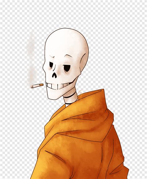 Undertale Papyrus Fan Art By Papyrus Face Hand Png Pngegg