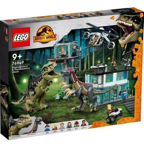 Lego Jurassic World Giganotosaurus Therizinosaurus 76949