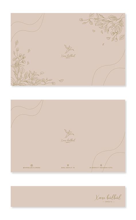 Xari Bulbul Flowers - Brand identity :: Behance