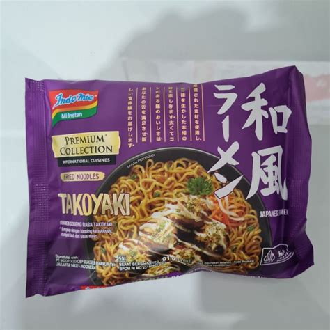 INDOMIE TAKOYAKI PREMIUM COLLECTION INDOMIE GORENG MIE INSTANT