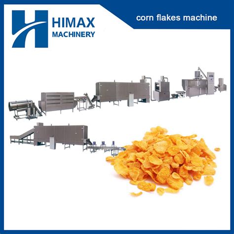 Industrial Corn Flakes Machine Crispy Sweet Kelloggs Balls Breakfast