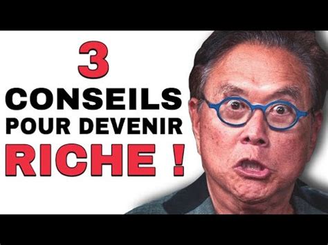 3 Conseils Pour Ne JAMAIS Devenir PAUVRE Feat Robert Kiyosaki