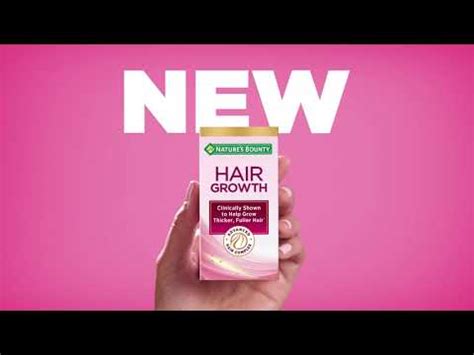 Natures Bounty New Nature S Bounty Hair Growth Ad Commercial