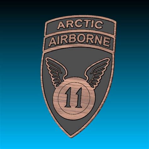 11th Airborne Division arctic Logo Military SVG File for - Etsy