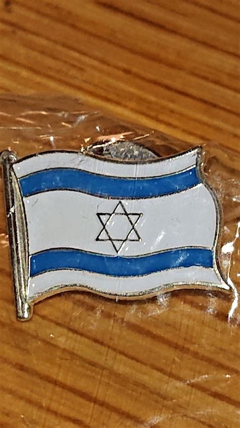 Israel Flag Pins Ebay