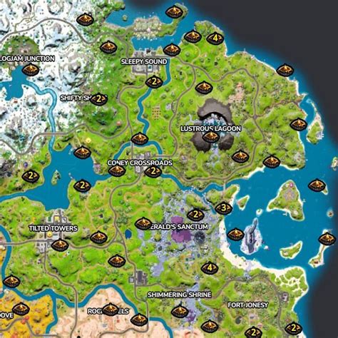 All Campfire Locations In Fortnite Chapter 3 Season 4