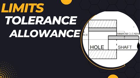 Limits Fits Tolerance And Allowance H8 F7 Engineering Graphics