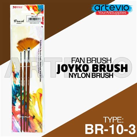 Jual Brush Kuas Cat Air Cat Minyak Lukis Acrylic Joyko Br