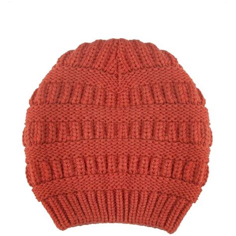 Knit Beanie Hats For Women Men Double Layer Fleece Lined Chunky Winter