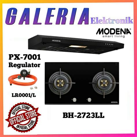 Jual Paket Kompor Tanam Modena Bh Ll Dan Cooker Hood Modena Px