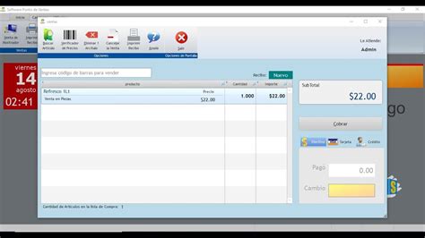 Software Punto De Venta Programa Punto De Venta Youtube
