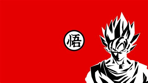 Goku Red Wallpapers Wallpaper Cave