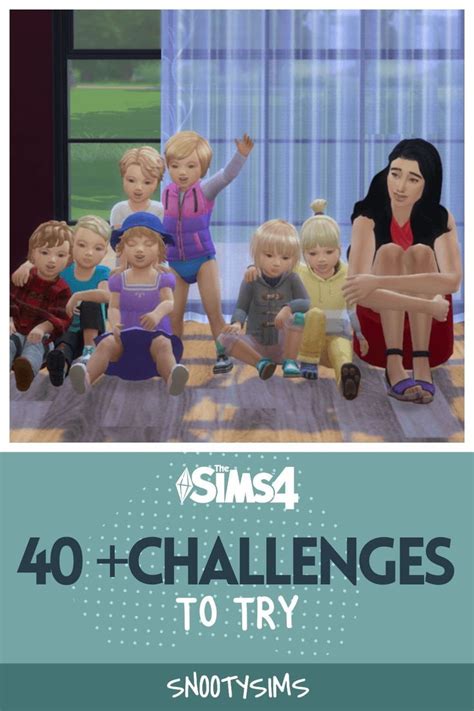 The Best Sims Challenges The Snootysims Guide Sims