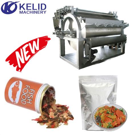 Industrial Automatic Floating Flake Fish Feed Making Machine China