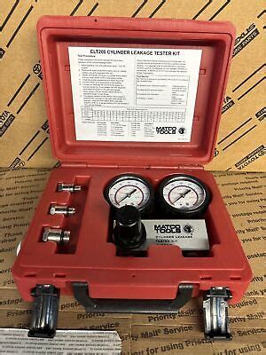 Matco Cylinder Leakage Tester Kit Model Clt Ebay