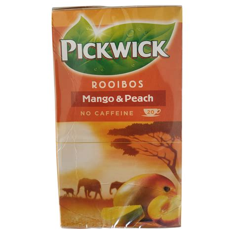 Pickwick Tea Dutch Tea Pickwick Rooibos Peach Mango Pack Of