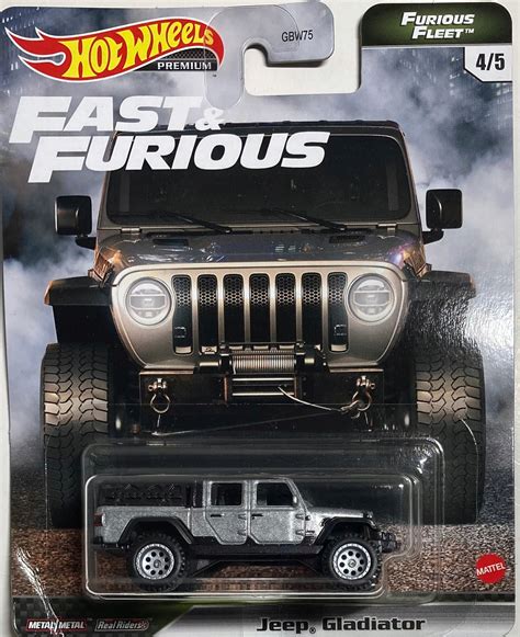 HOT WHEELS JEEP GLADIATOR FAST FURIOUS 887961906349 Cena Opinie Samochody I Pojazdy