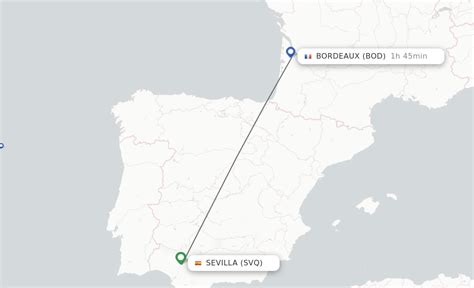 Direct Non Stop Flights From Sevilla To Bordeaux Schedules