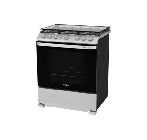 Estufa a gas de 30" con horno y quemadores de encendido eléctrico, Mabe EMH7602JSS0.