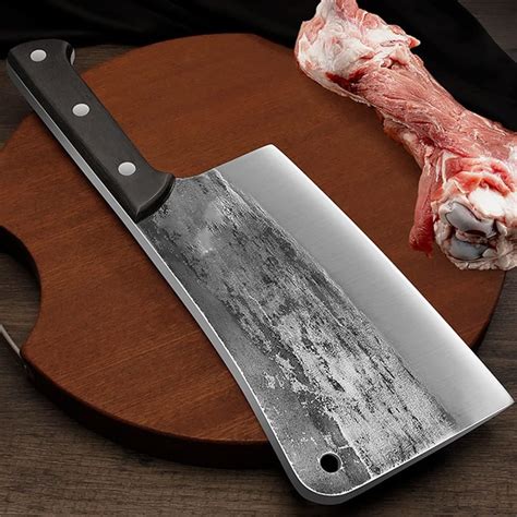 Amazon Cleaver Knife Meat Cleaver Hand Forged Heavy Duty Cleavers