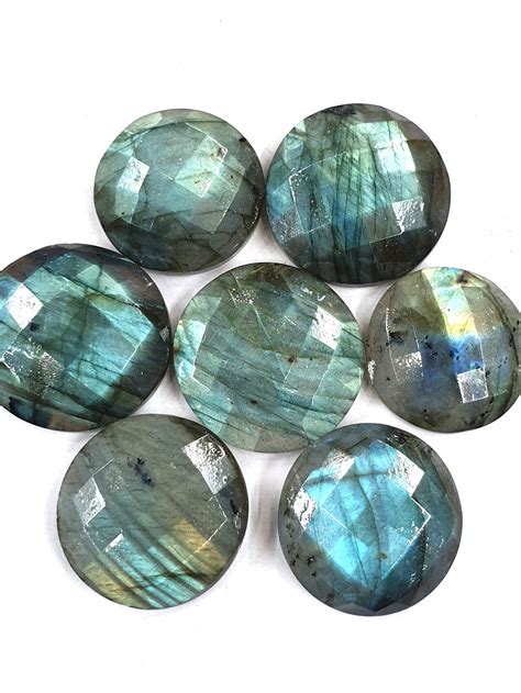 Labradorite Rose Cut Cabochon Wholesale Lot Etsy